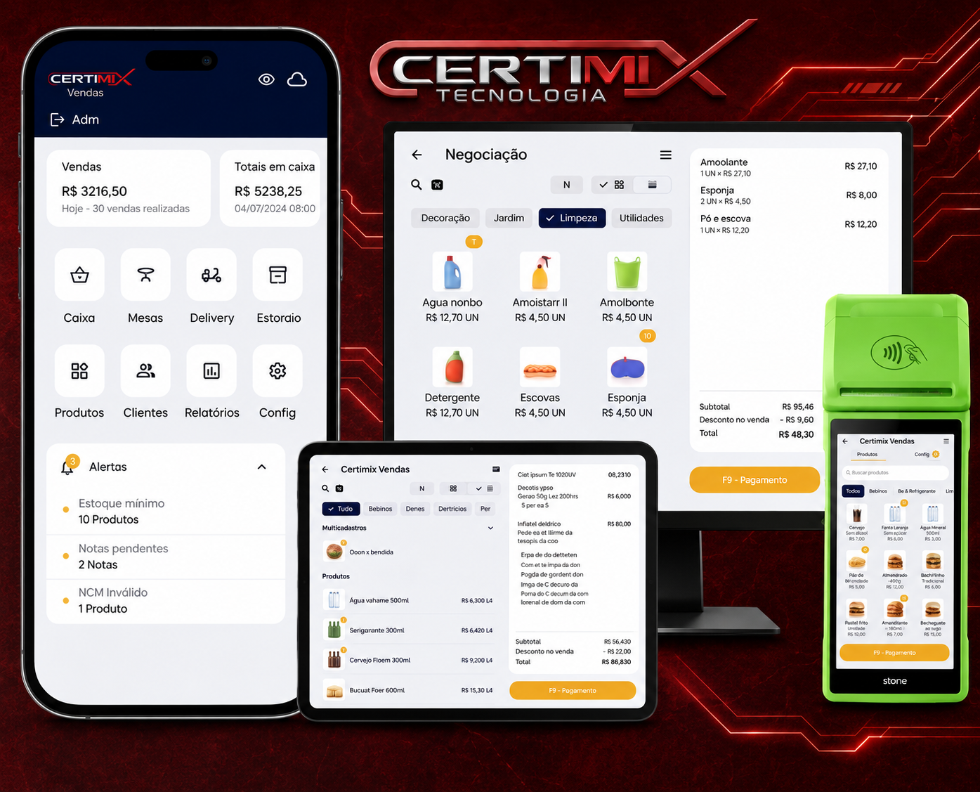 Certimix — sistemas e dispositivos